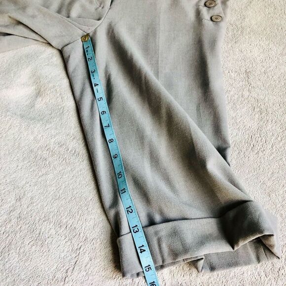 Finity Long Grey Dress Culotte Shorts - Picture 14 of 15